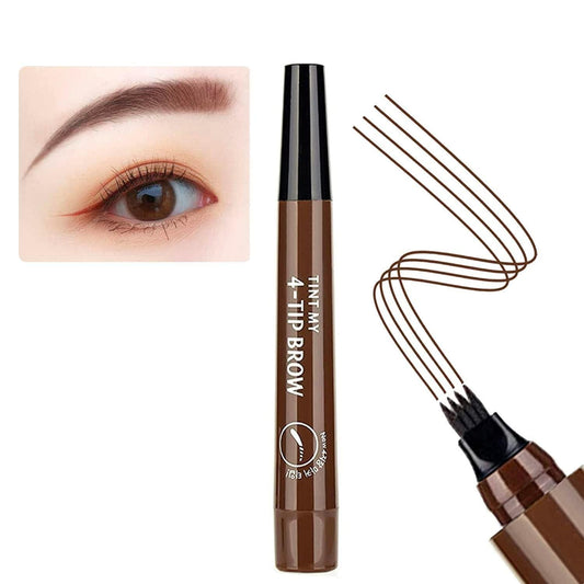 Eyebrow Pen with a Micro-Fork Tip